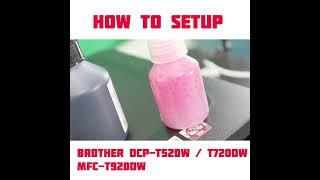 How to setup Brother T520W/T720DW MFC-T920DW by ikhlaskom Enterprise