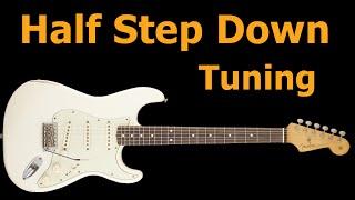 Half Step Down Guitar Tuning