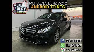 Mercedes Benz W212 Android to NTG