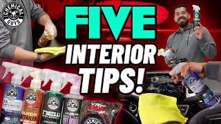 How to Quickly Clean and Deodorize Interior with 5 Products!  - Chemical Guys