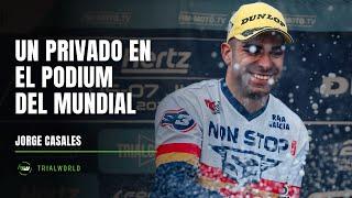 Un piloto privado en el podium de TRIALGP. La dura trayectoria de Jorge Casales como piloto de trial