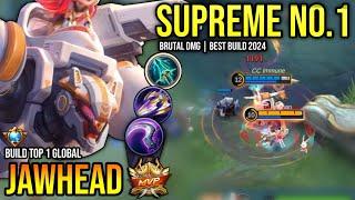 JAWHEAD BEST BUILD 2024 | BUILD TOP GLOBAL JAWHEAD GAMEPLAY | MOBILE LEGENDS