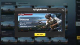 HOW TO Download Highlight Moments in Pubg and Enable Highlights Moments 