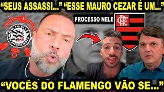 ATAQUES PESADOS PRA CIMA DO FLAMENGO, MAURO CEZAR E VENE CASAGRANDE: "SEUS ASSASSI..."