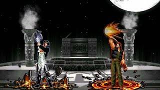 [KOF MUGEN] Silver Orochi Iori VS Nuclear Ralf