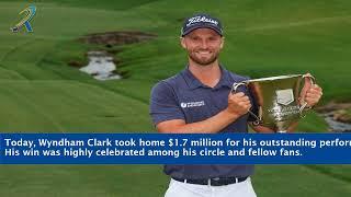 How Much Did Wyndham Clark Win Today