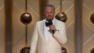 Nate Bargatze Presents Best Stand-Up Comedian on Television | 82nd Annual Golden Globes