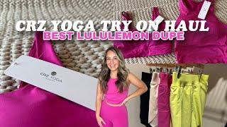 2024 SUMMER CLOTHING HAUL /CRZ YOGA / Lululemon dupes + affordable Amazon activewear