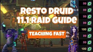 BE READY FOR NEW RAID IN 7 MIN - FASTEST RESTO DRUID RAID GUIDE - 11.1 The War Within Season 2