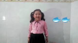 bé tẹt vlog nhảy baby shark như thế nào