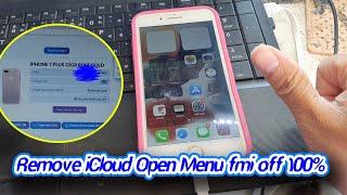 Big Update ! Remove iCloud Open Menu  fmi off with unlockTool 100% Working 