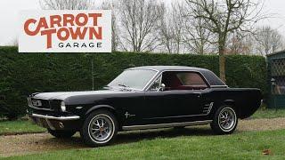 Video Review of 1966 Ford Mustang 289 V8 For Sale Carrot town Garage UK