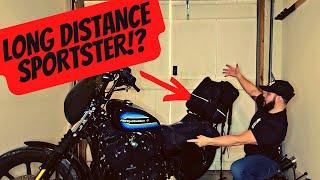 HOW to TRAVEL Long Distance on a Harley Sportster!?