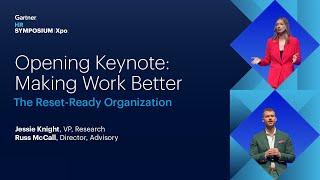 Is HR Ready to Reset? | Gartner HR Conference Opening Keynote