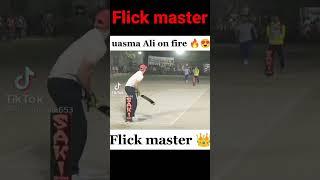 flick short on tape ball flick master usama Ali Sialkot on fire #