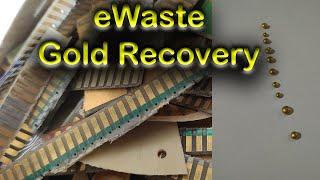 Gold recovery ewaste gold Fingers