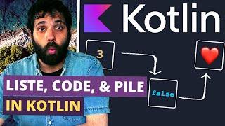 LISTE, QUEUE, STACK in KOTLIN - AFK CODE ACADEMY