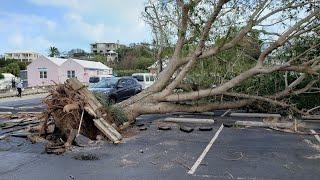 Early Stages of Hurricane Humberto from the Fairmont Hamilton Princess Bermuda