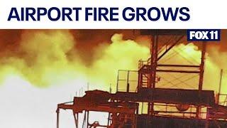 Airport Fire burns 9,000+ acres in Orange County