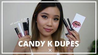 Kylie Lip Kit "Candy K" Dupes | All Under $20!!