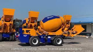 What Is Self Loading Concrete Mixer?@hamacmachineryltd.136