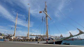 Yacht ALVA construida en 1939. Puerto de la Luz.