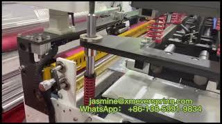 Air column bag rolls making machine