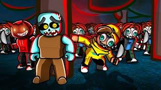 100 KILLERS vs 1 SURVIVOR in Roblox Forsaken...