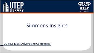 Simmons Insights