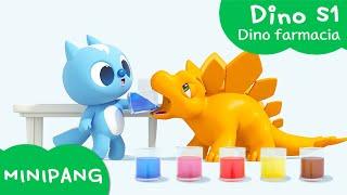 Aprende las colores con MINIPANG | dino S1 | Dino farmacia | MINIPANG TV 3D Play