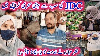 JDC sehri 2024 | jdc foundation karachi | jdc aftar 2024 live | jdc zafar abbas@ayeshamairajvlogs