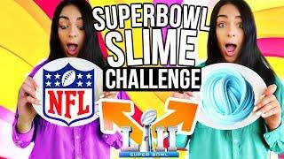 SUPERBOWL SLIME CHALLENGE 2018! SUPERBOWL SLIME!!! NICHOLE JACKLYNE