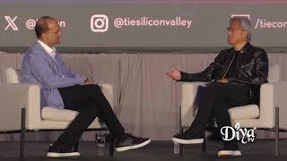 Nvidia Co-founder & CEO Jensen Huang & Mayfield Managing Partner Navin Chaddha keynote TiEcon 2024