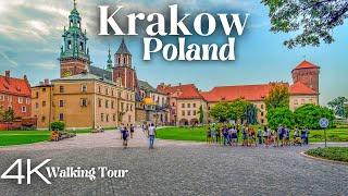 Krakow, Poland Walking Tour 2023 - 4k Ultra HD