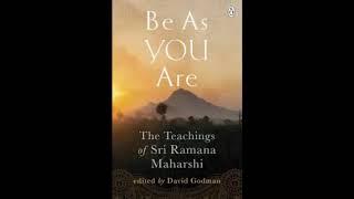 Ramana Maharshi - Be As You Are (Part 12) - Experience and Samadhi