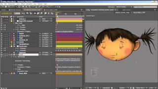 How To Animate a Simple 2D Character Head Rotation in Adobe After Effects | Animation Tutorial