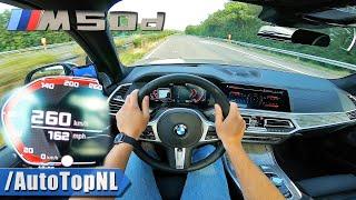 BMW X7 M50d TOP SPEED on AUTOBAHN [NO SPEED LIMIT] by AutoTopNL