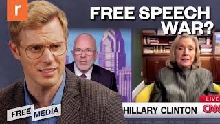 Hillary Clinton DEMANDS tech censorship, says ‘we lose control’ if speech is FREE | Free Media