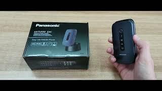 Hands-on με το Panasonic KX-TU550 flip phone!