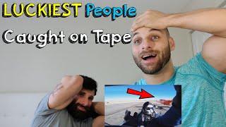 20 LUCKIEST PEOPLE CAUGHT ON CAMERA [REACTION]