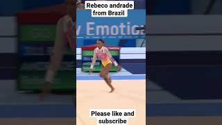 rebeca andrade from Brazil olympic championship #short #championship #video