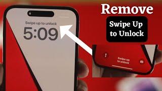 iPhone 14's: How to Remove Swipe Up to Open or Unlock after Face ID