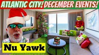 🟡 Atlantic City | All Of The Holiday Events, Shows & Bars! Lots To See & Do At The Hotels & Casinos!