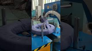 Horizontal Steel & Aluminum Coil Wrapping Packaging Machine