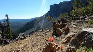 Crater Rim Trail Hike - from China Hat Road to Paulina Peak - Newberry National Volcanic Monument