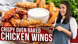 Crispy Oven Baked Chicken Wings