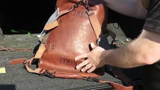 Buffalo Jackson Waxed Canvas and Leather Duffle - Backpack