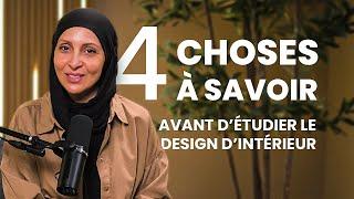 4 choses à savoir avant d'étudier le design d'intérieur