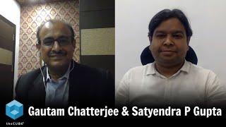 Gautam Chatterjee, Tech Mahindra & Satyendra Gupta, Gov. of India | AWS Public Sector Partner Awards