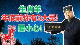 生肖羊小心！年底前氣場特別，你有3大忌！千萬避開，否則好運消失、有災禍！別輕視！ #2024年生肖羊運勢 #2024年生肖羊運程 #2024年屬羊運勢 #屬羊運程